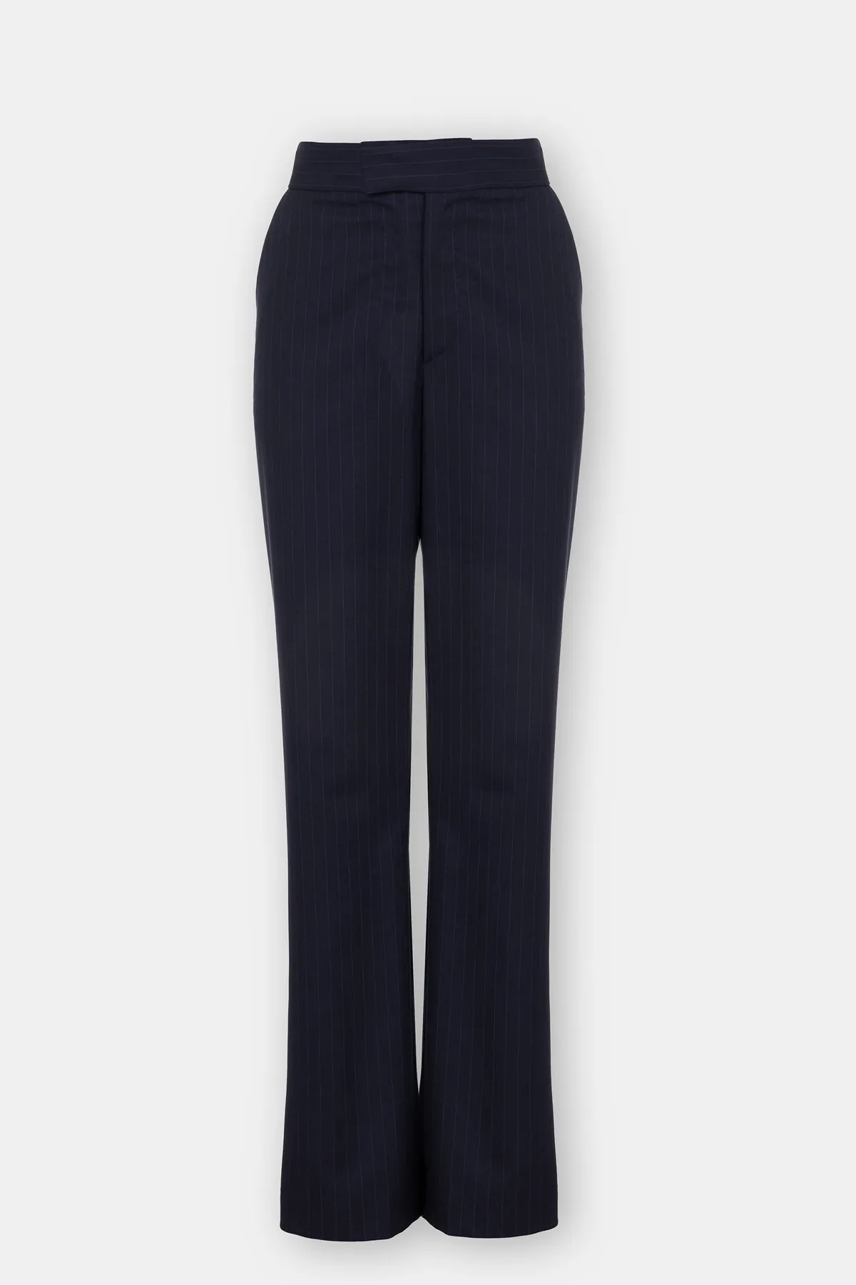 Pantalone širokih nogavica sa prugicama