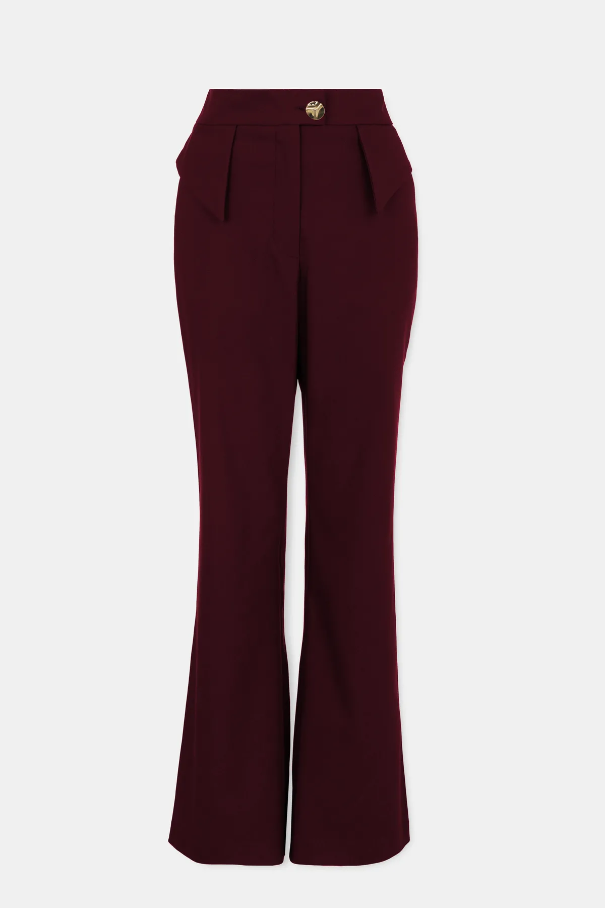Pantalone visokog struka sa ukrasnim detaljima 