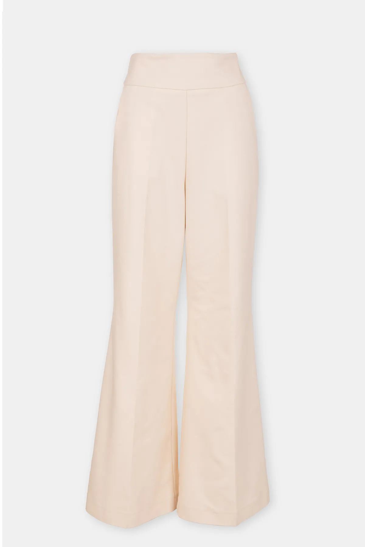 Zvonaste pantalone sa visokim strukom 