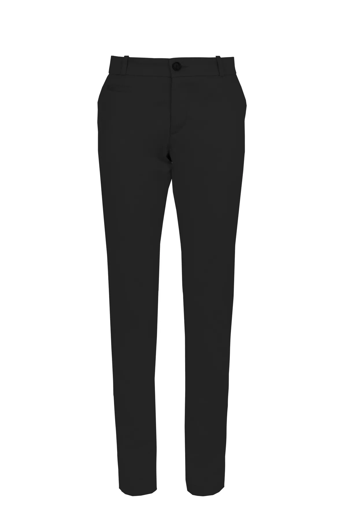 Muške jednobojne pantalone uskog kroja