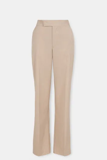 Elegantne pantalone sa diskretnim lame prugama 
