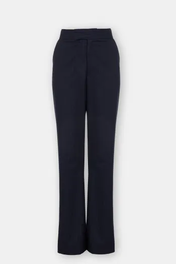Pantalone širokih nogavica sa prugicama 