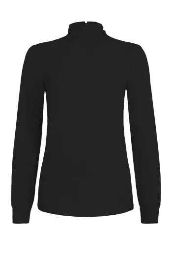 Bluza dugih rukava sa visokom kragnom 