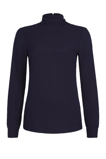 Bluza dugih rukava sa visokom kragnom 