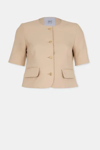 Elegantni sako kratkih rukava 