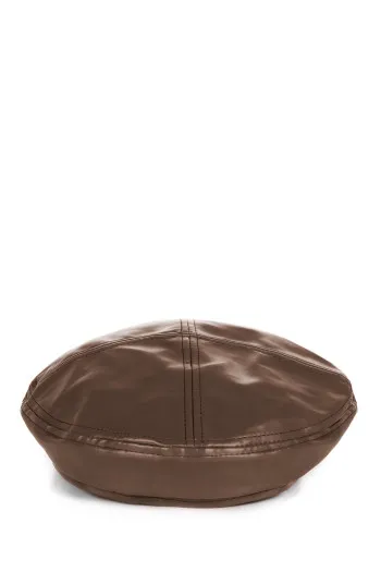 Beretka od eko kože 