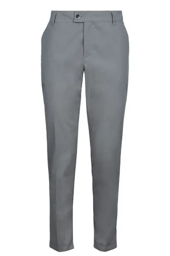 Muške jednobojne pantalone slim kroja 