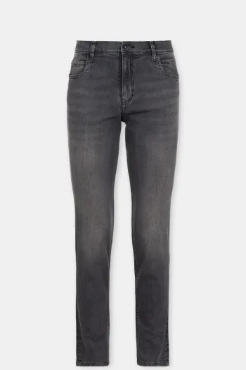 Sive muške farmerke slim fit 