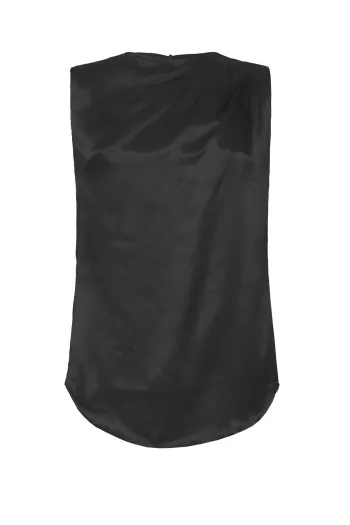 Bluza bez rukava sa okruglim izrezom od viskoze 
