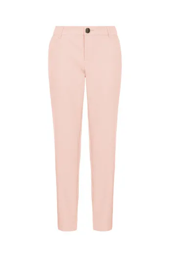 Pantalone ravnog kroja  sa gajkama na pojasu 
